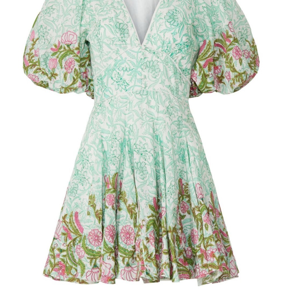 Floral Puff Sleeve Dress
